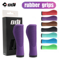 ODI bicycle rubber grip ergonomic purple brown pink red blue green black MTB handlebar grips 22mm for Mountain Road bike