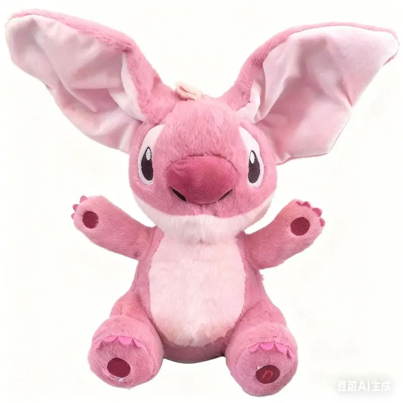 دمية ديزني ستيتش القطيفة الجديدة مع آذان متحركة وتسجيل الغناء لعبة تفاعلية للأطفال وسادة نوم مريحة هدية عيد ميلاد لطيفة