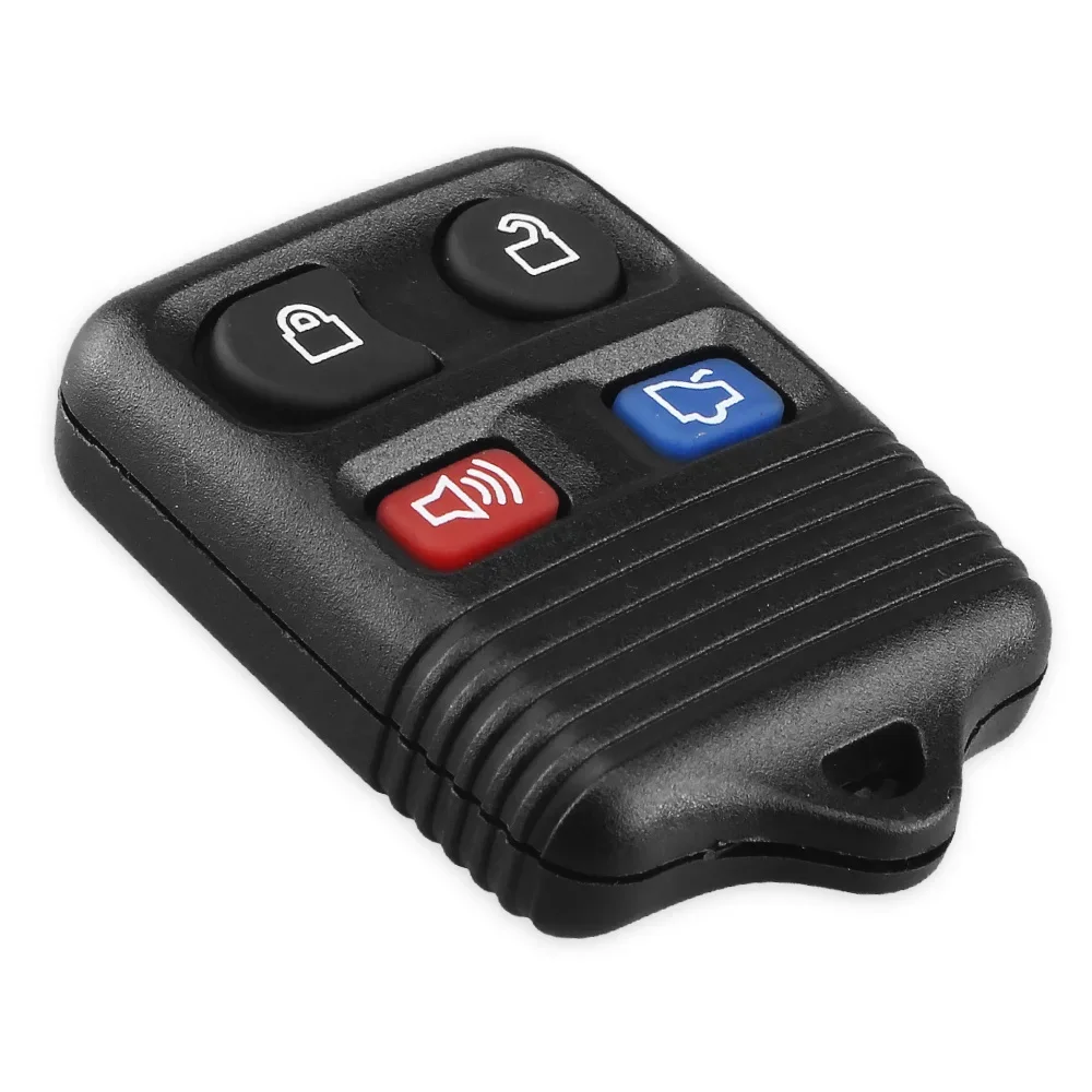 KEYYOU-Funda de llave remota para Ford, 3/4 botones, Mustang, Focus, Lincoln, LS, Town, Mercury, Grand Marquis, Sable, Fob