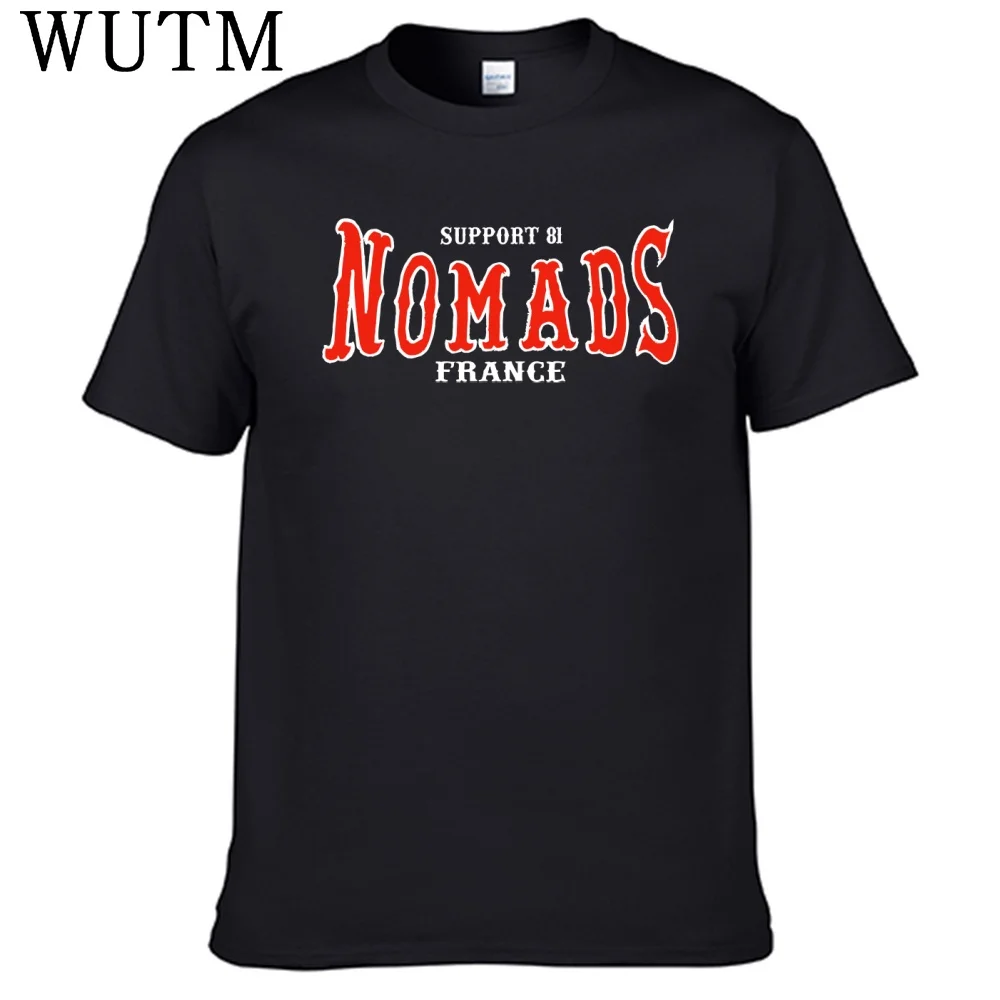 Unterstützen Sie 81 Nomads France T-Shirt aus 100 % Baumwolle für Herren