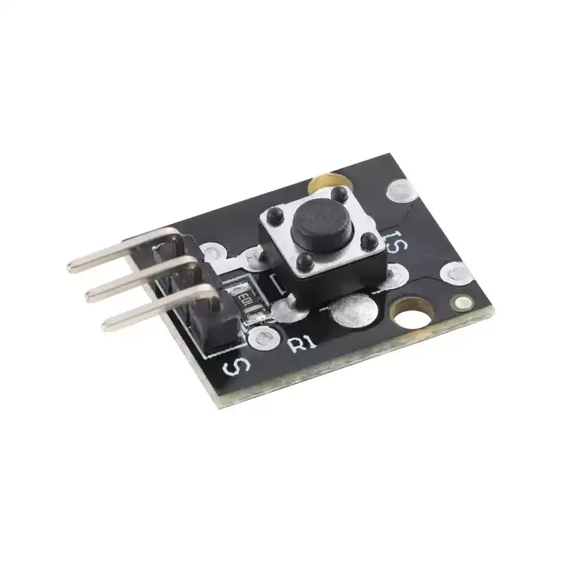 KY-004 small button module soldering free touch switch STM32 microcontroller Arduino development board