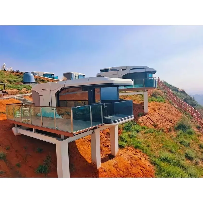 Casa mobile portatile prefabbricata Villa prefabbricata Struttura in acciaio Prezzo di fabbrica Vita cittadina