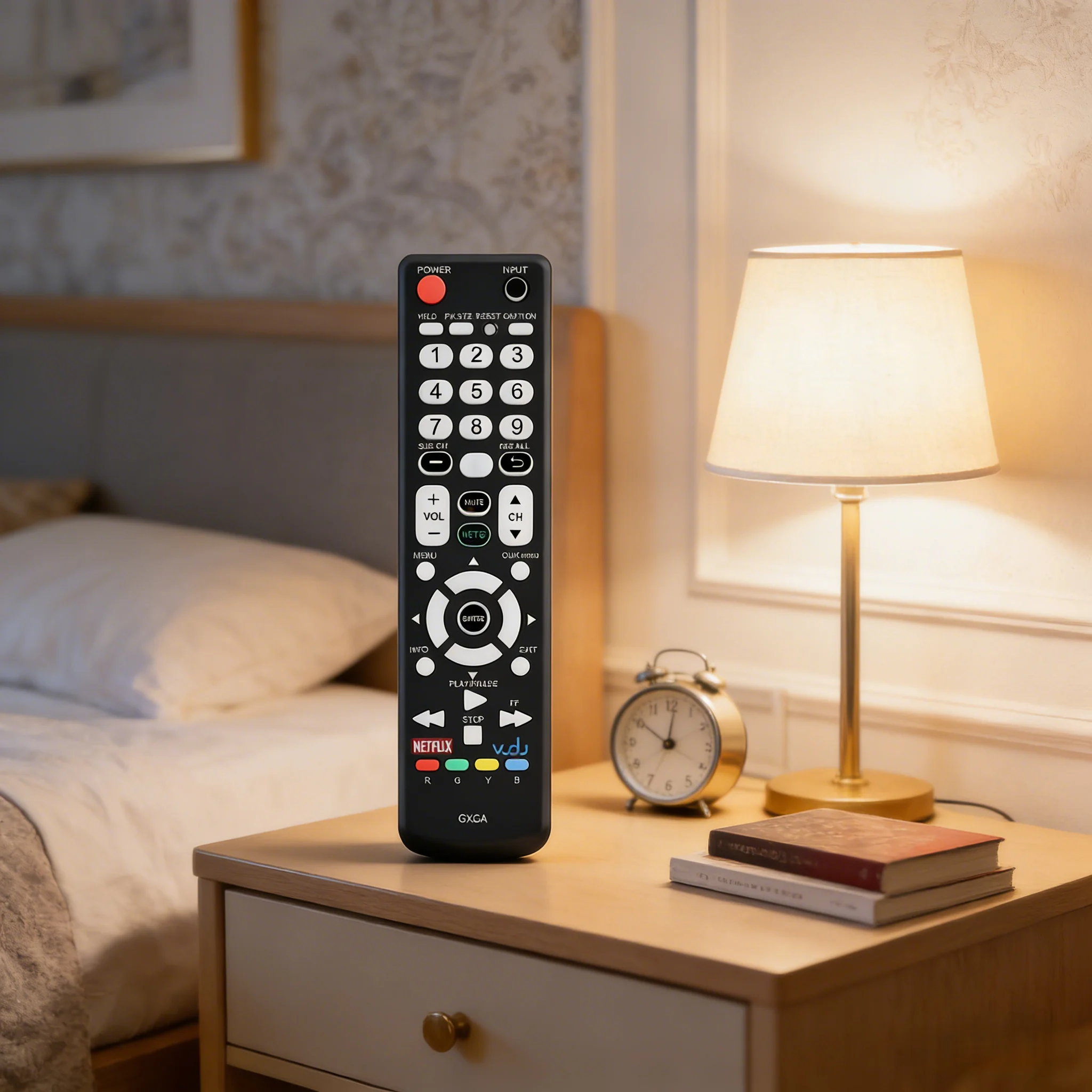 GXGA Remote Control Replacement for Sanyo HDTV, Fits DP46861 DP42861 DP46862 DP42862
