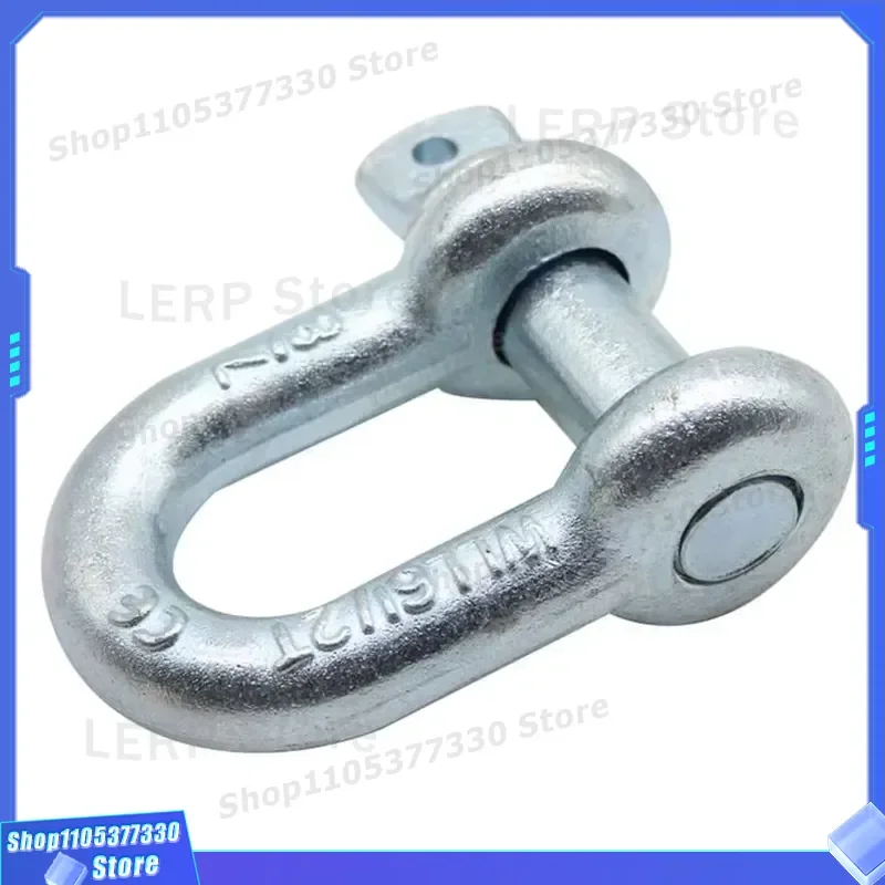 G209 Screw Pin Anchor Shackle Hot Dip Galvanized Crosby Type Heavy Duty Rigging Hardware for Marine Lifting and Towing
