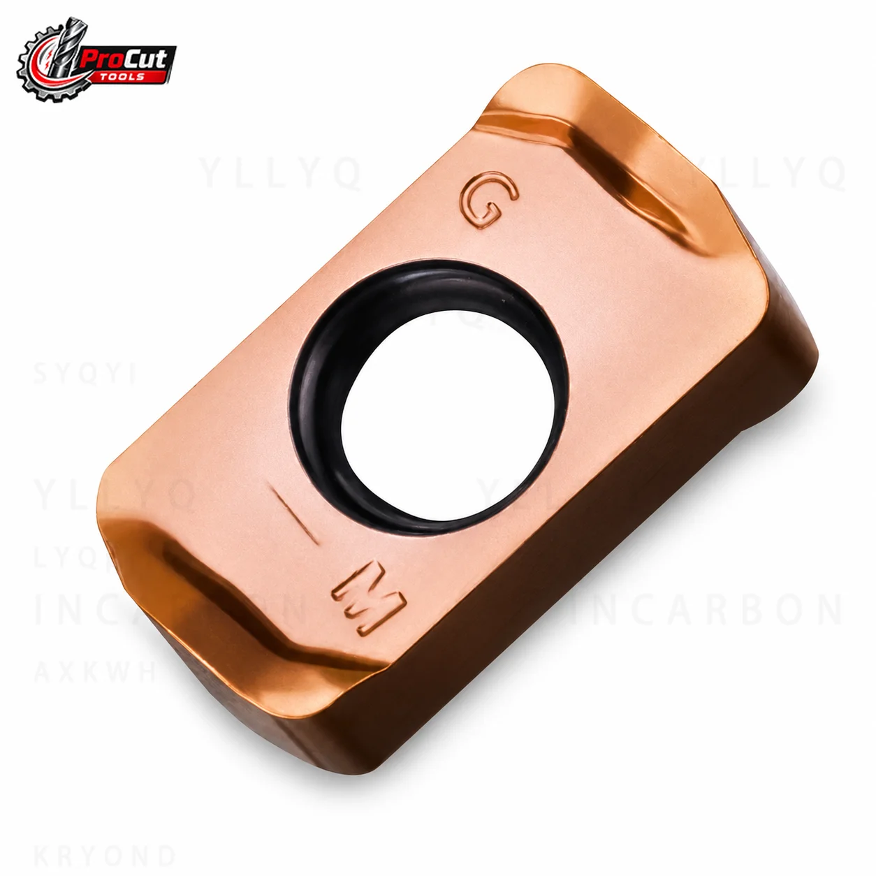 LOGU0303ZER XLOGU0303ZER Double Sided 4 Corners 90 Degree High Feed Milling Inserts Fit MFH03R Tool Holder