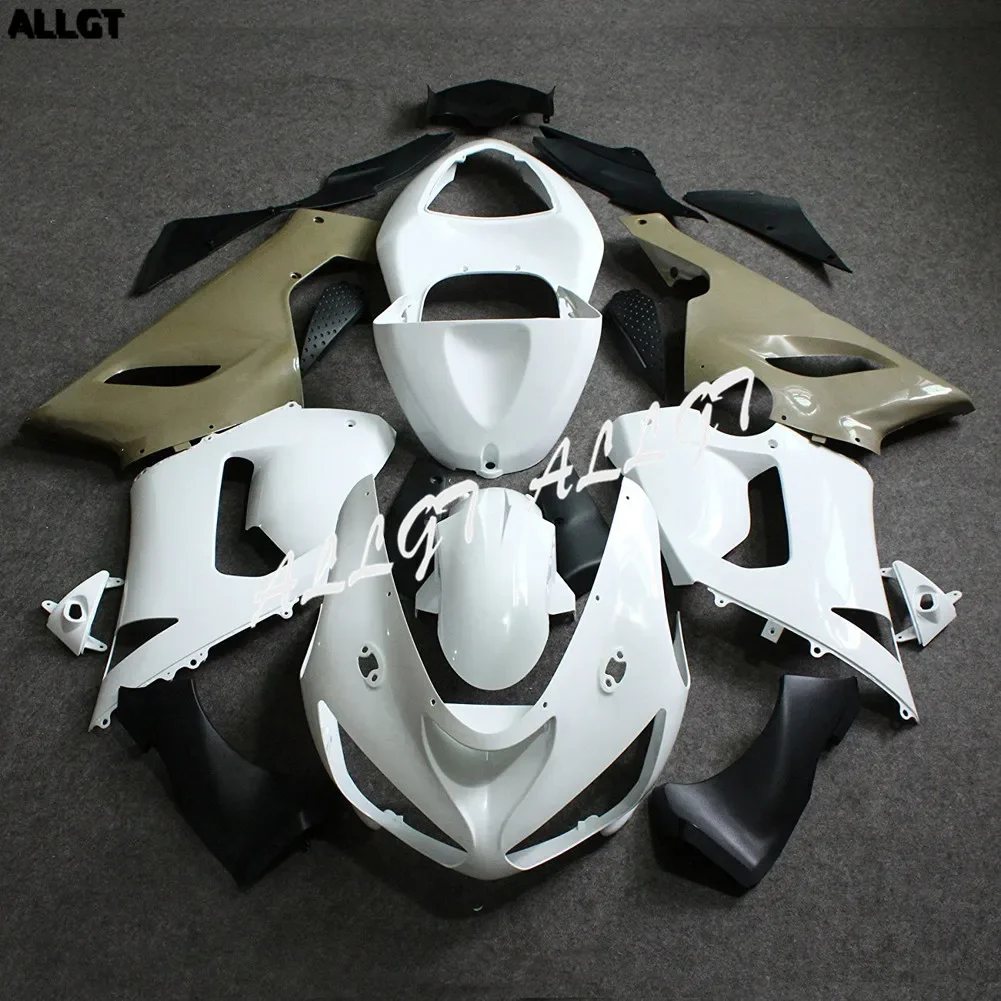 ALLGT Unpainted Fairing Kit Injection Motorcycle for Kawasaki Ninja ZX-6R 636 2005-2006