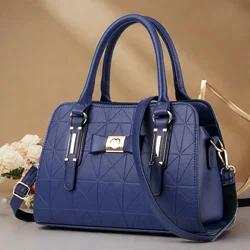 Bolso de hombro para mujer, bandolera de lujo a la moda, novedad de 2024