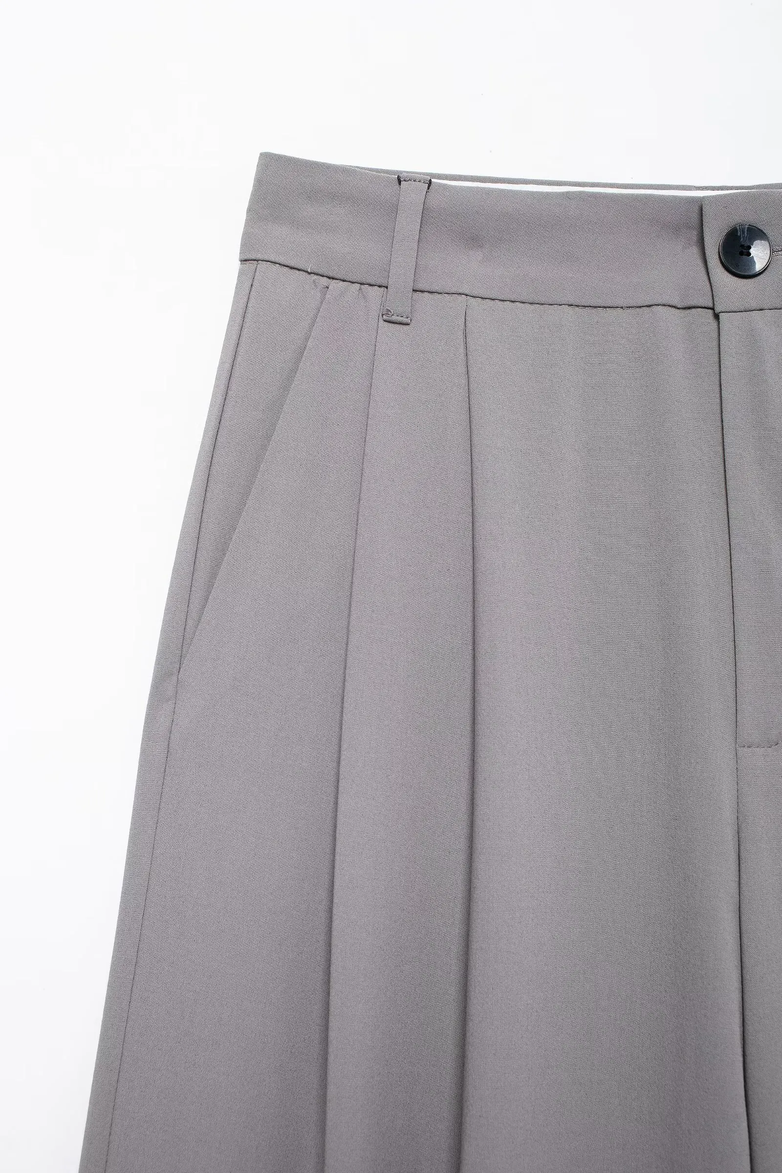 HH Frauen Feste Hose Sets Verstellbarer Rückengurt Einreiher V-ausschnitt Weste Hohe Taille Hose Mode High Street Outfit – Detail 17