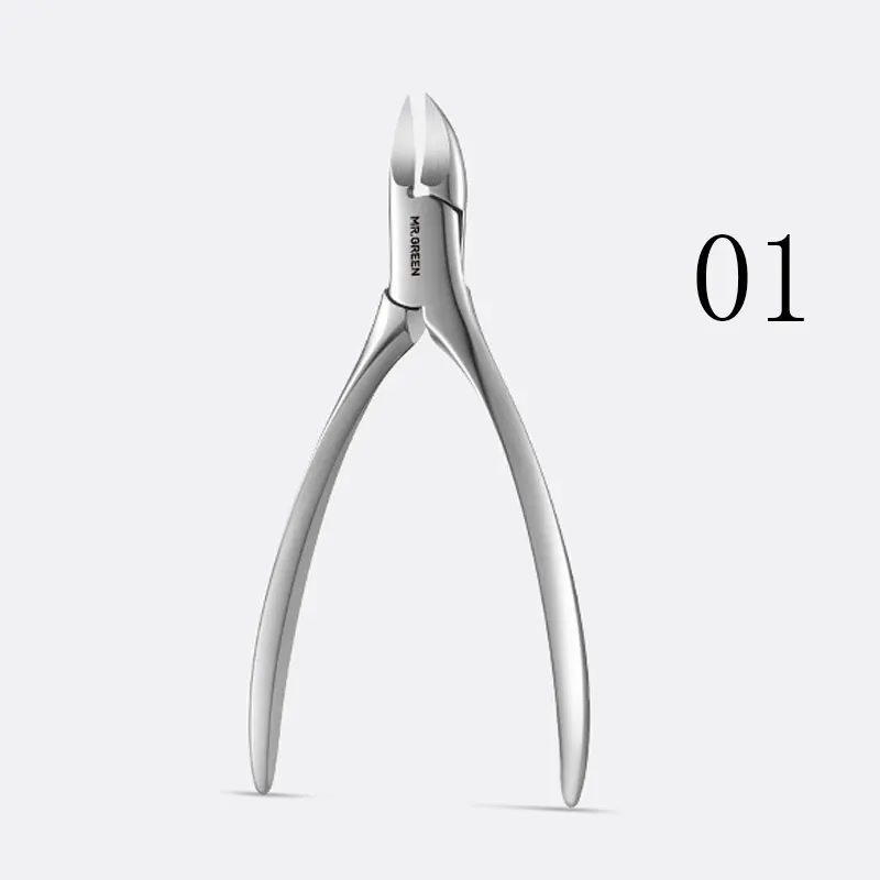 MR.GREEN Nail clipper Ingrown toenail nail clippers, Podietry Correction tweezers, Cuticle Cutter, Paronychia, Pedicure