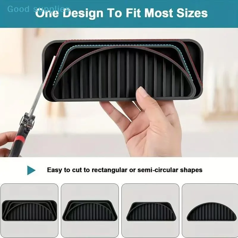 nimbleAnti-overflow Silicone Mat Drip Tray Kitchen Drain Tray Water Dispenser Coffee Machine Refrigerator Drain Matobject