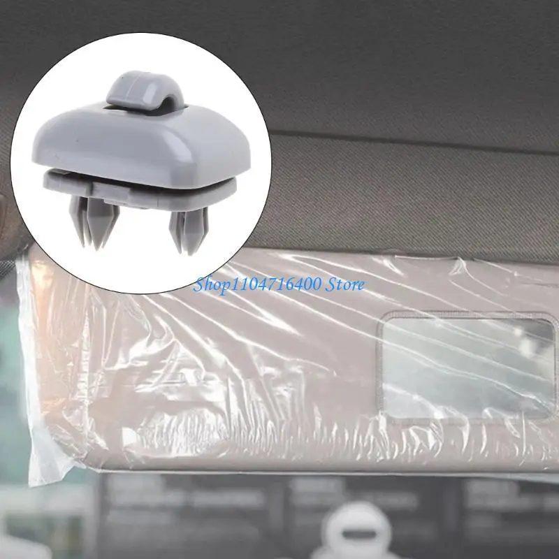 

y1gd Car for Sun Visor Hook Clip Bracket Holder Fit for A4L A6L A