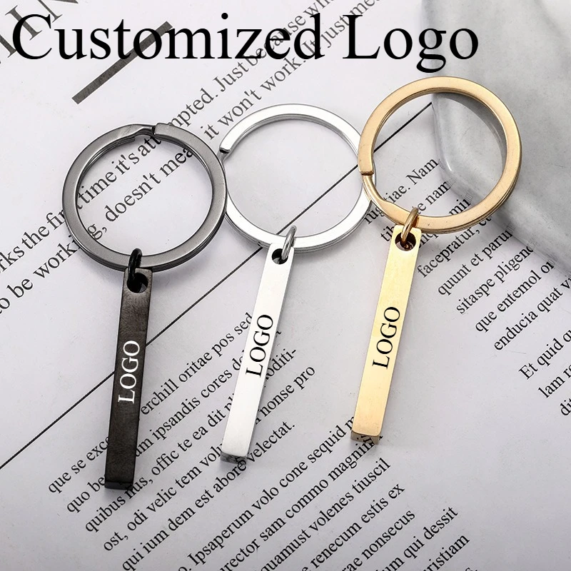 

1PC Trendy Customizable Rectangular Prism Keychain with Cool Charm, Decorative Accessory for Keys,Bags & Backpacks Gift