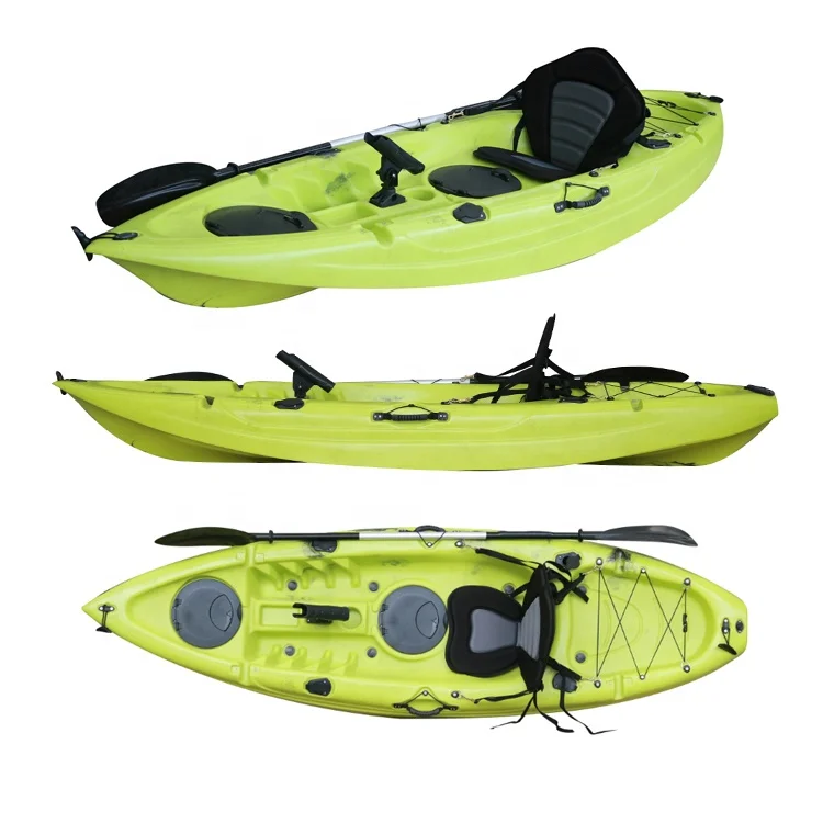 Vicking 9ft Special Single Seat Paddle Kayak Hot Selling Sit-on-top Fishing Kayak Kano 1 Person Sit on Top Fishing Kayak 5pcs