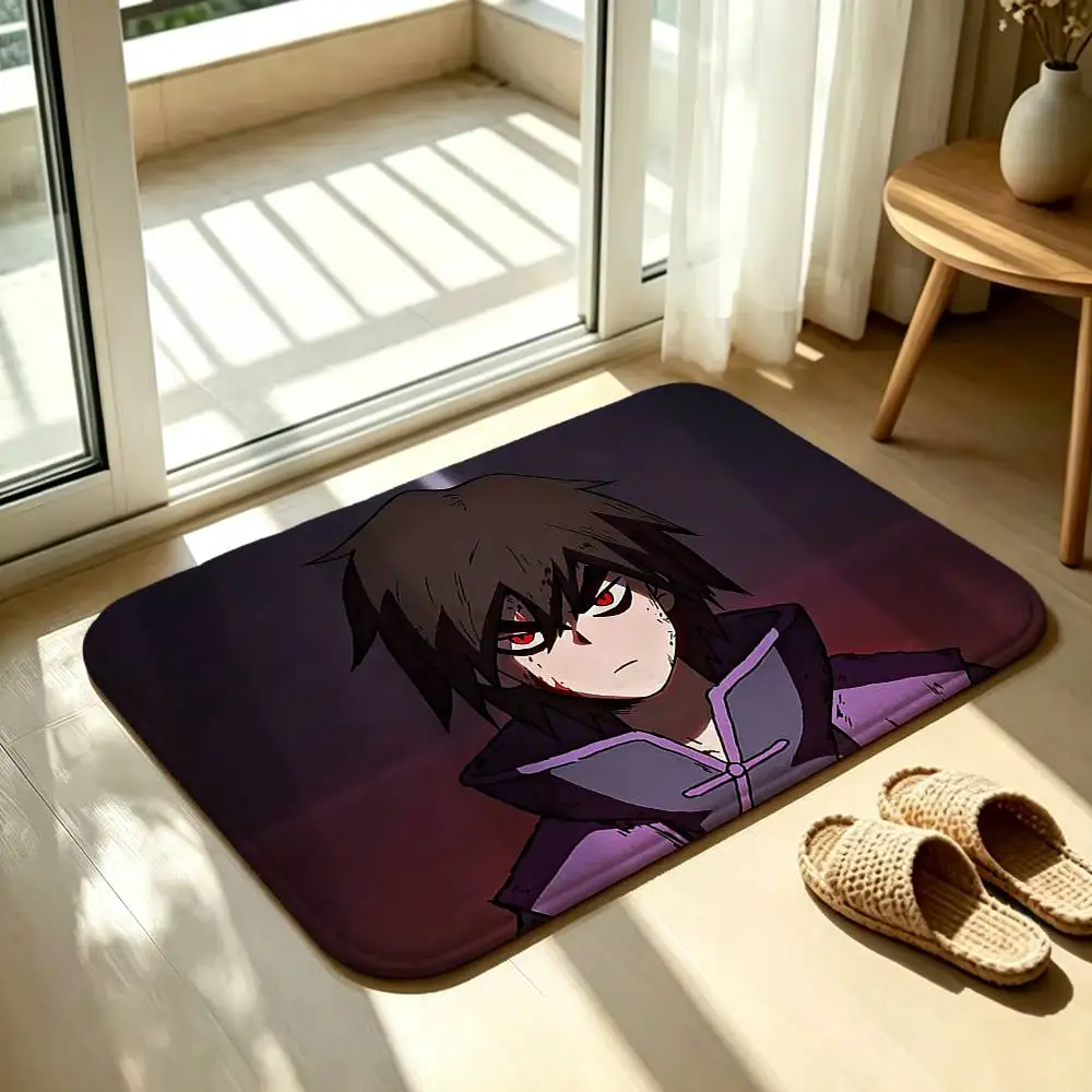 S-Scissor S-Seven Anime Floor Mat Soft Non Slip for Entry Door Bathroom Indoor Home Decorative Carpet