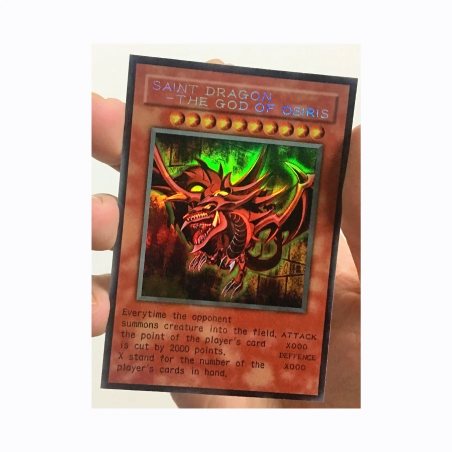 Yu Gi Oh Egyptian God Obelisk The Tormentor DIY Toys Hobbies Hobby Collectibles Game Collection Anime Cards