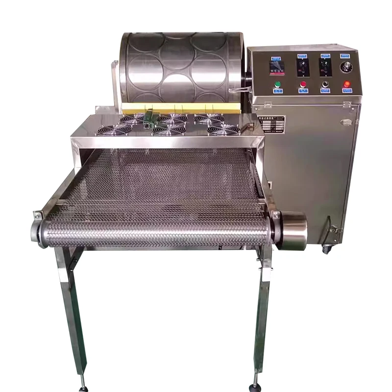 Mesin Pembuat Kulit Lumpia Otomatis Mesin Penekan Kue Bebek Panggang dan Pancake Tipis untuk Restoran