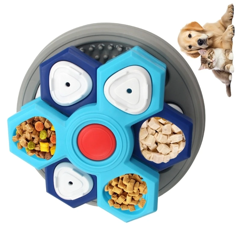 

E06B Defended Animal Nourishment Vessel 4 Division Obstacle Bowl Controls consumption Speed