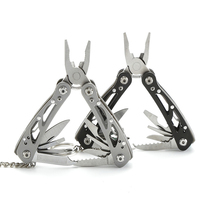 Portable Mini Multitool 420 Stainless Steel Multitool Pliers Knife Screwdriver for Outdoor Survival Camping Hunting Hiking Tools