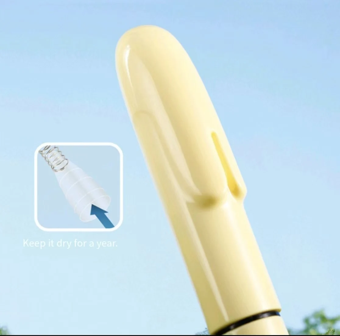 Lovely Rabbit Design Fountain Pen Portable Pocket Pen Macaron Color Platinum Pen Replaceable Ink Cartridge Girls Gift