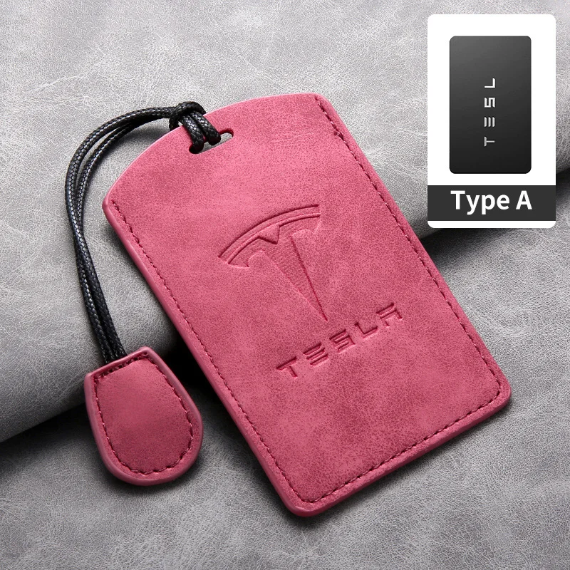 Car Smart Remote Key Card Cover Case Key Bag Shell Holder Protection For Tesla Model 3 Model Y 2020 Keychain Styling Accessories