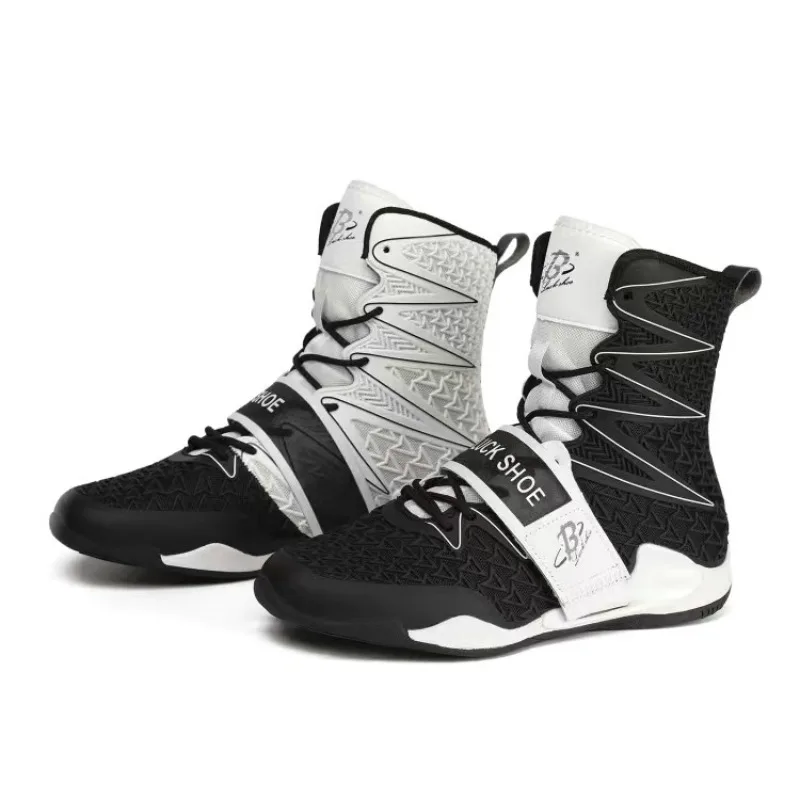 Professional Wrestling Boots for Men Luxury Brand Boxing Shoes Mens Designer Gym Training Shoe Man Wearable Athletic Shoe