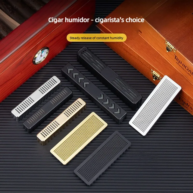 Portable Cigar Humidifier, Cigarista's Choice for Steady Humidity Release, Cigar-Specific Humidor Accessory
