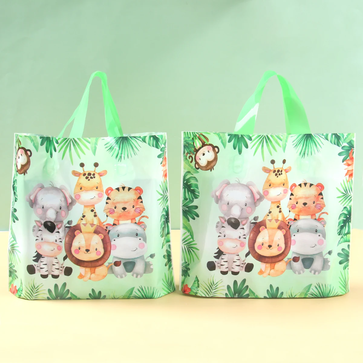 Baby Nursery Jungle Theme - 25/50pcs Safari Gift Bags Non Woven