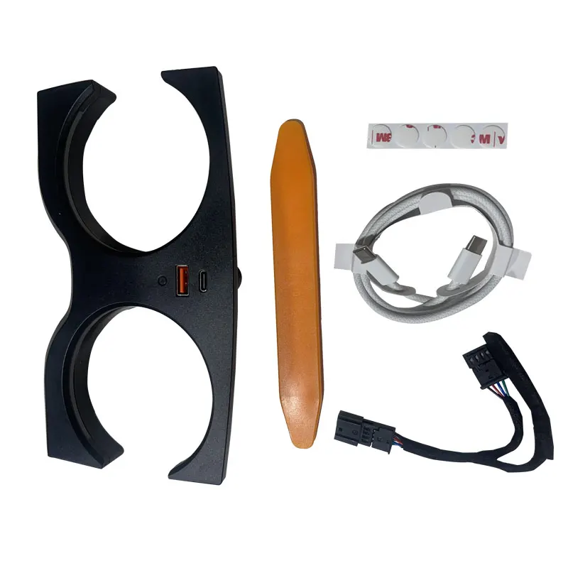 

Держатель для стакана с водой с быстрой зарядкой для Bmw G30 G38 6Gt, светящийся атмосферный светильник, держатель для стакана с водой