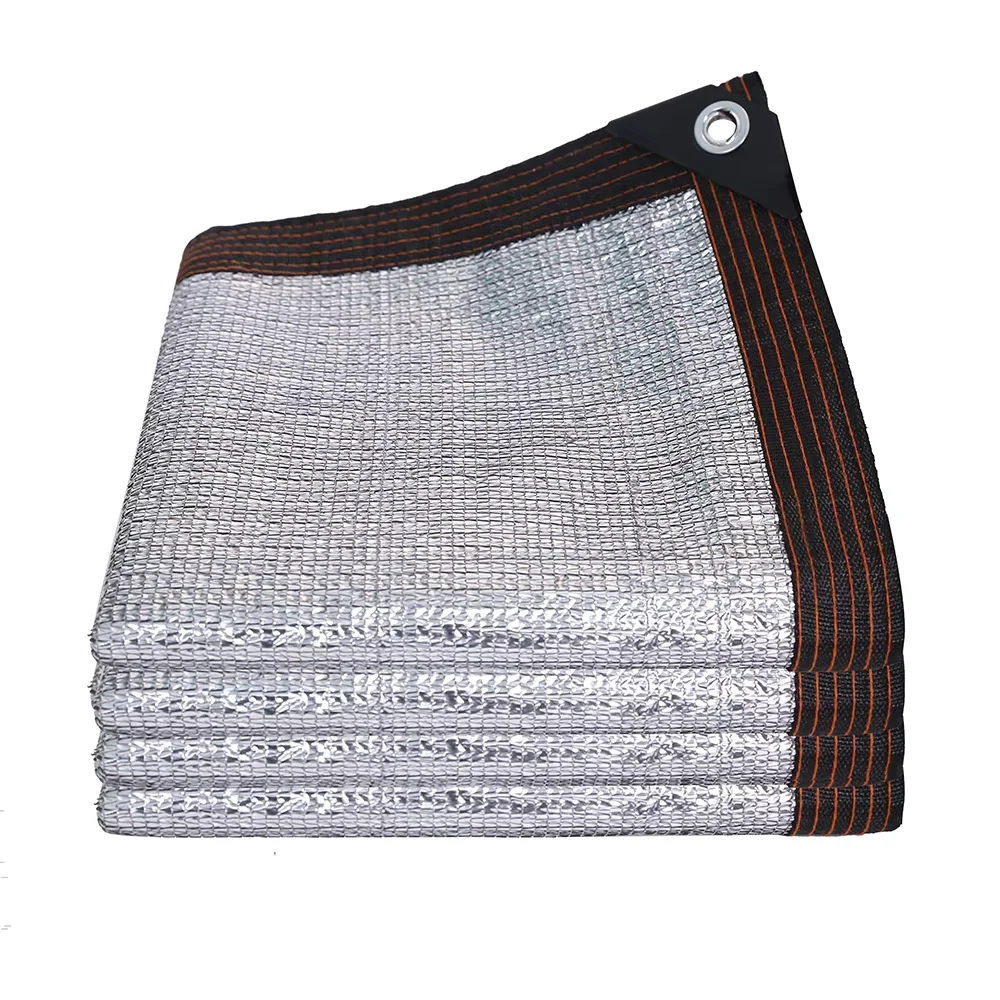 

High Grade Rectangle Shaped Car Cover Sun Shade Netting Aluminum Foil Woven Technique Shade Sails & Nets