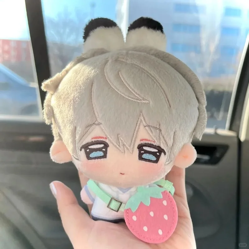 

10cm Love And Deepspace Cotton Doll Xavier Plush Fixed Ear Pendant Game Peripherals Fans Birthday Collectible Ornament Gift Toy