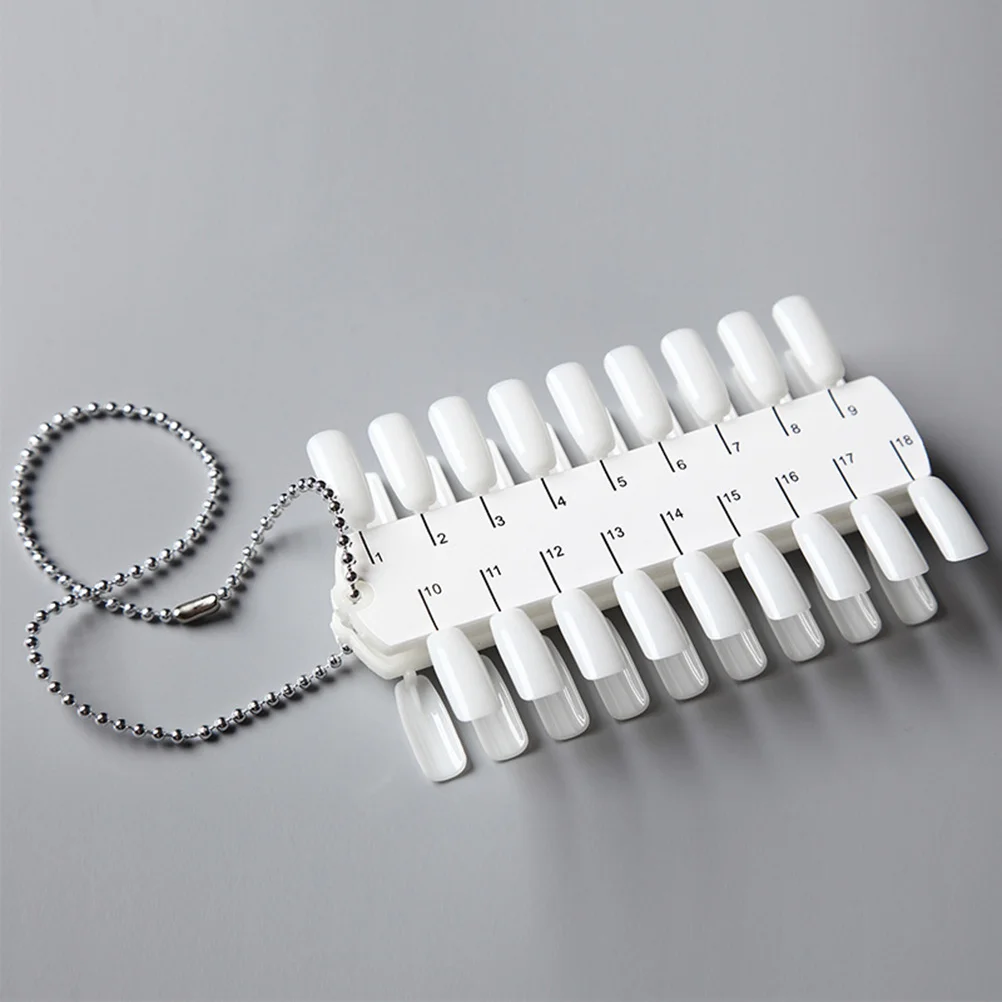 

2Pcs Nail Art Display Wheel 36 Color Nail Polish Practice Board Double-Sided Display Plate for Salon and Personal Use