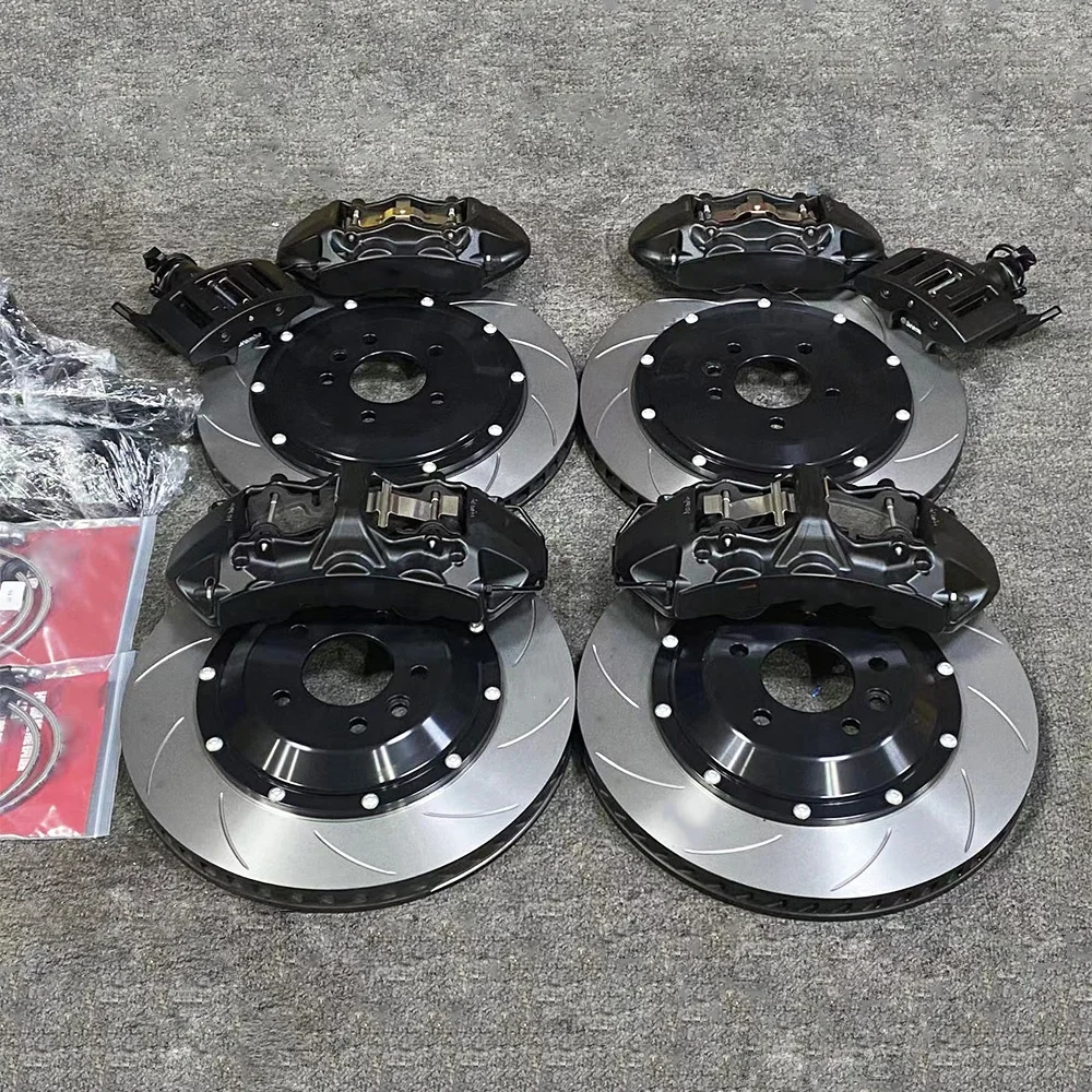 19 Inches Wheel Customized Logo Floating Brake Rotor Set For 2011 Ford Mustang V6