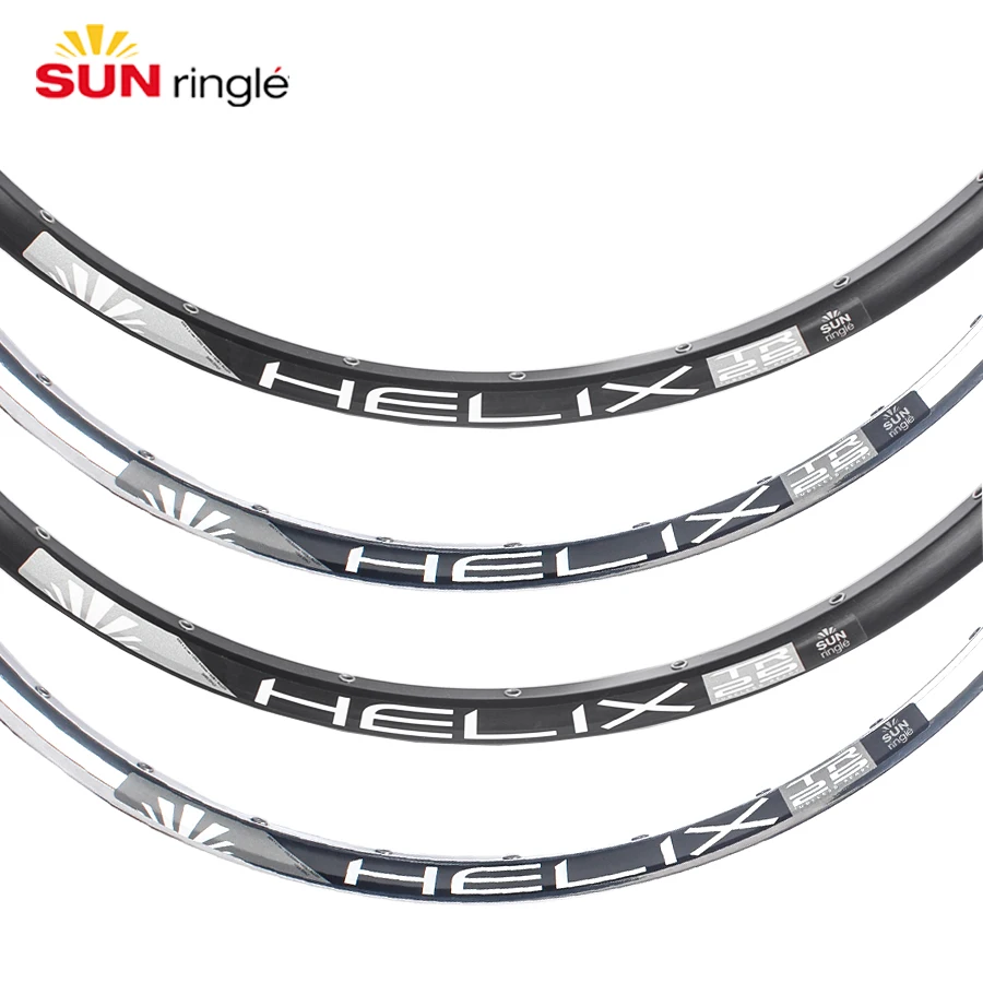 

Sunringle-HELIX TR25 Bicycle Rim, Mountain Bike Circle, 26, 27.5, 29 Inch, 24, 28, 32Holes, Tubeless READY for XC TRAIL