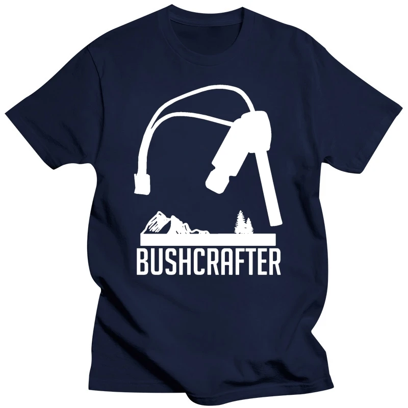 Men's Bushcrafter, The Firesteel t shirt Designs 100% cotton S-3xl Original Interesting Building Summer Style Natural shirt