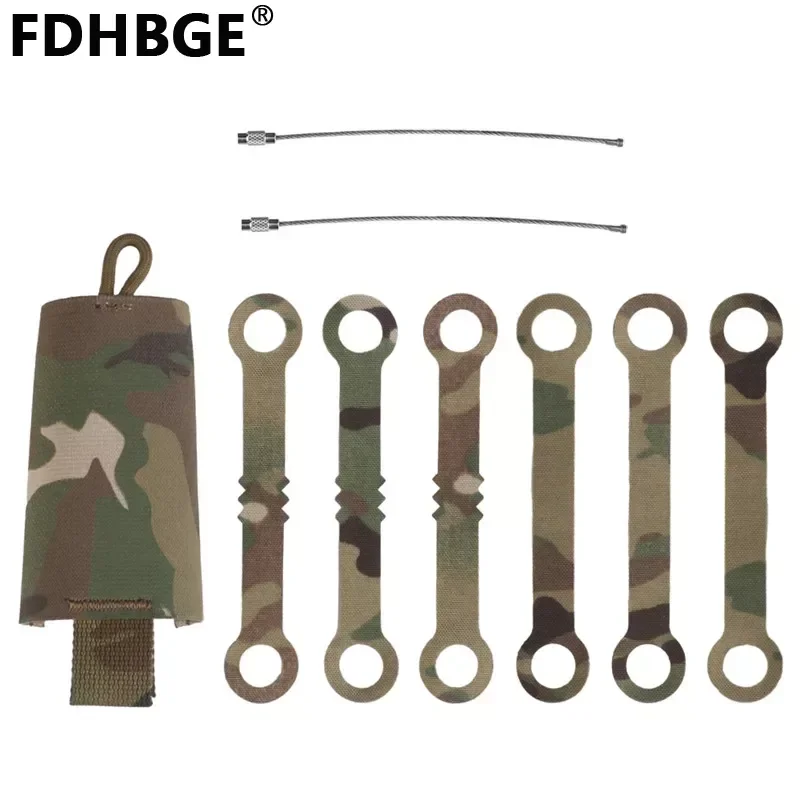 

FDHBGE Tactical Storage Pouch Camping Bag CS Shooting Wargame Molle System Paintball Accessories Tool Hunting Outdoor Equipment