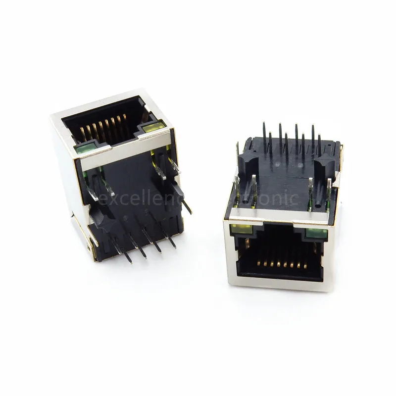 5PCS HR911105A Ethernet Interface RJ45 Network Transformer 100M Single Port RJ45 Connector