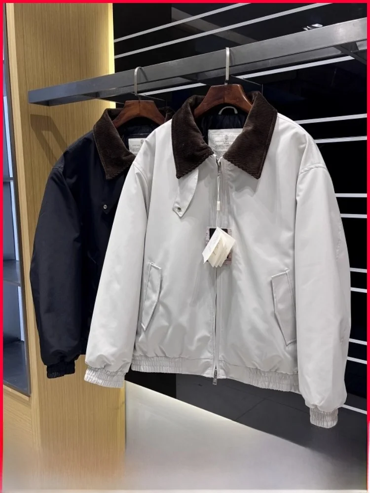 

Warmth And Sle: Wang Zha American Retro Barn Sle Men's ort Cotton Jaet Polyester Fiber Long Sve Zipper Closure Cas...