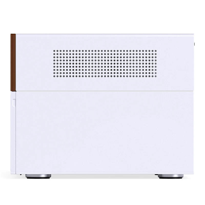 Imagem -05 - Jonsbo n4 Nas Desktop Chassis Itx M-atx Caixa do Computador Localização do Disco Rígido Suporte a Placa Gráfica 230 mm Sfx Power Bit pc Case