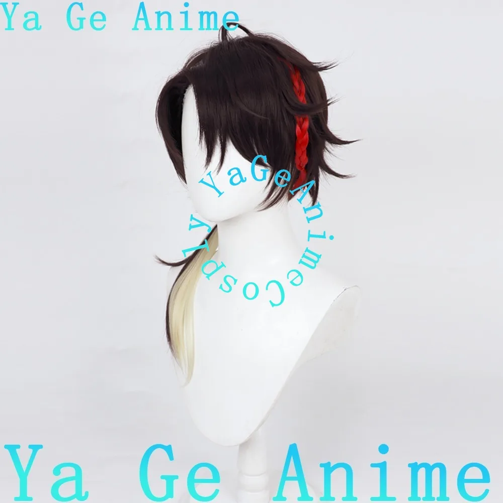 

Виртуальный стример YouTube Aizawa Minna, парик для косплея, стиль фаната, Хэллоуин, карнавал, вечеринка, Хэллоуин, аниме, игра, ролевые игры