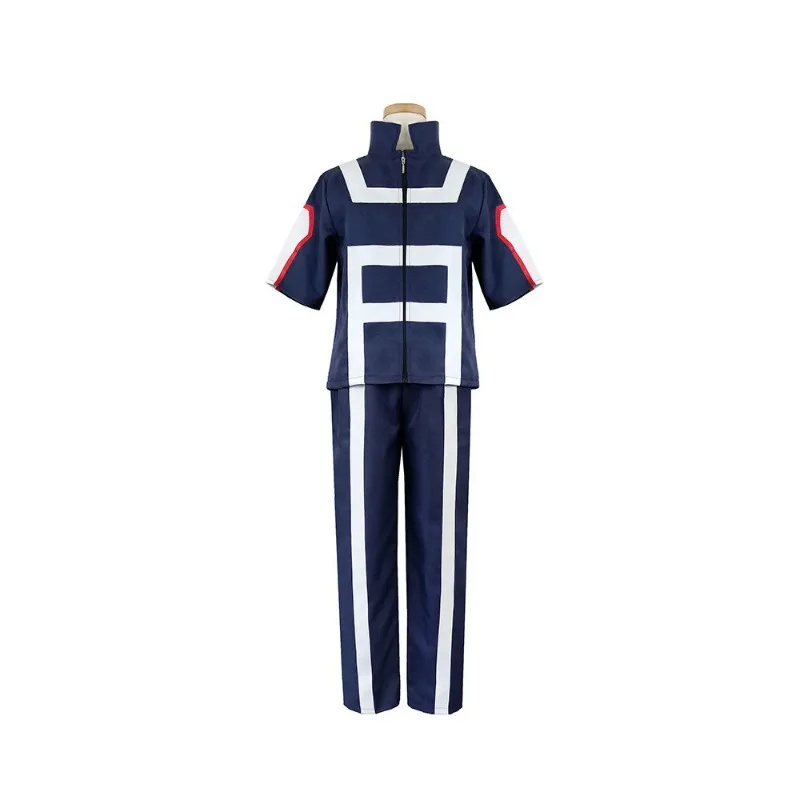 My Hero Academia Full Set Costume Gym Bodysuit Training Uniform Outfit For Men Women Halloween Party Role Play Stage Suit