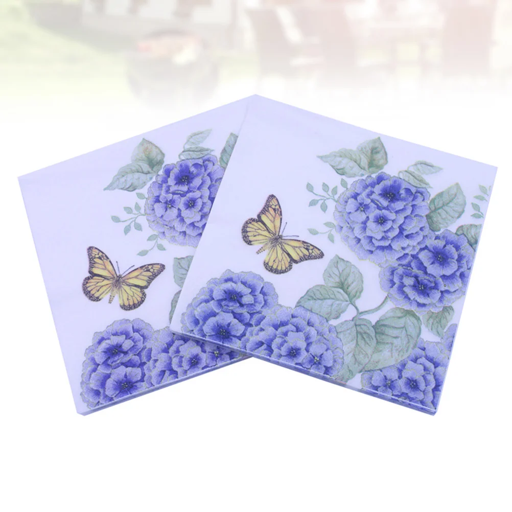 Servilletas de tela para cena, suministros de fiesta con estampado de abejas de dibujos animados coloridos para banquete de cumpleaños y boda (colores surtidos), 100 Uds.