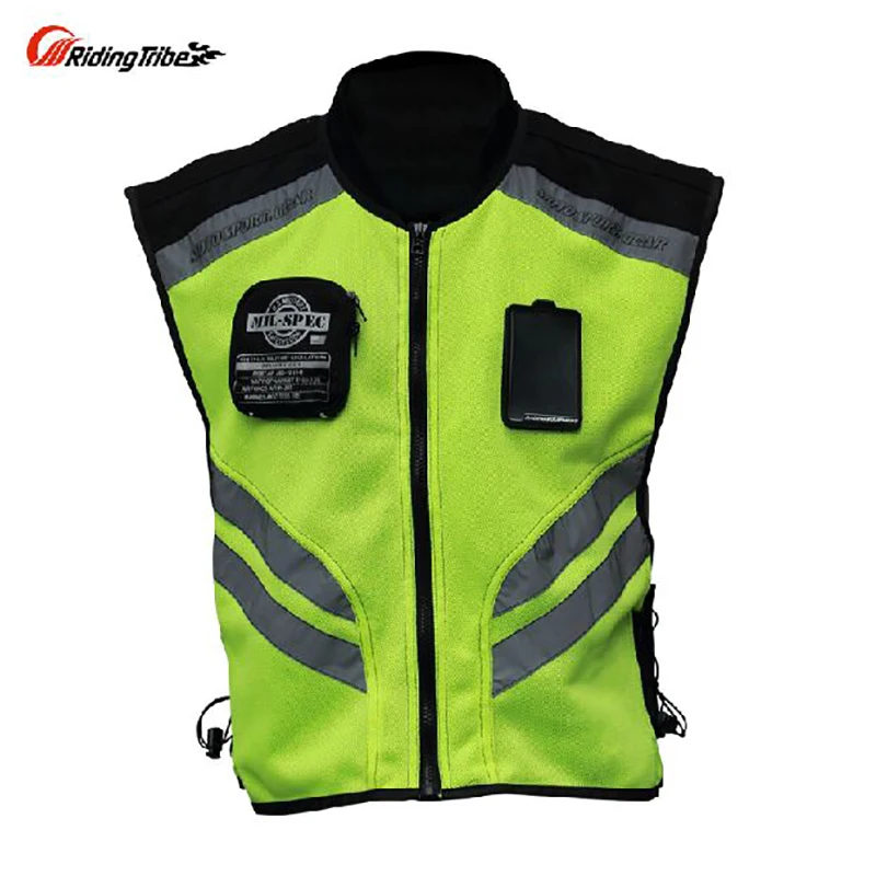 Motorcycle Reflective Jacket men woman motorcycle jackets Visible Reflective Warning Cloth Vest JK22 Reflective Safety Clothing