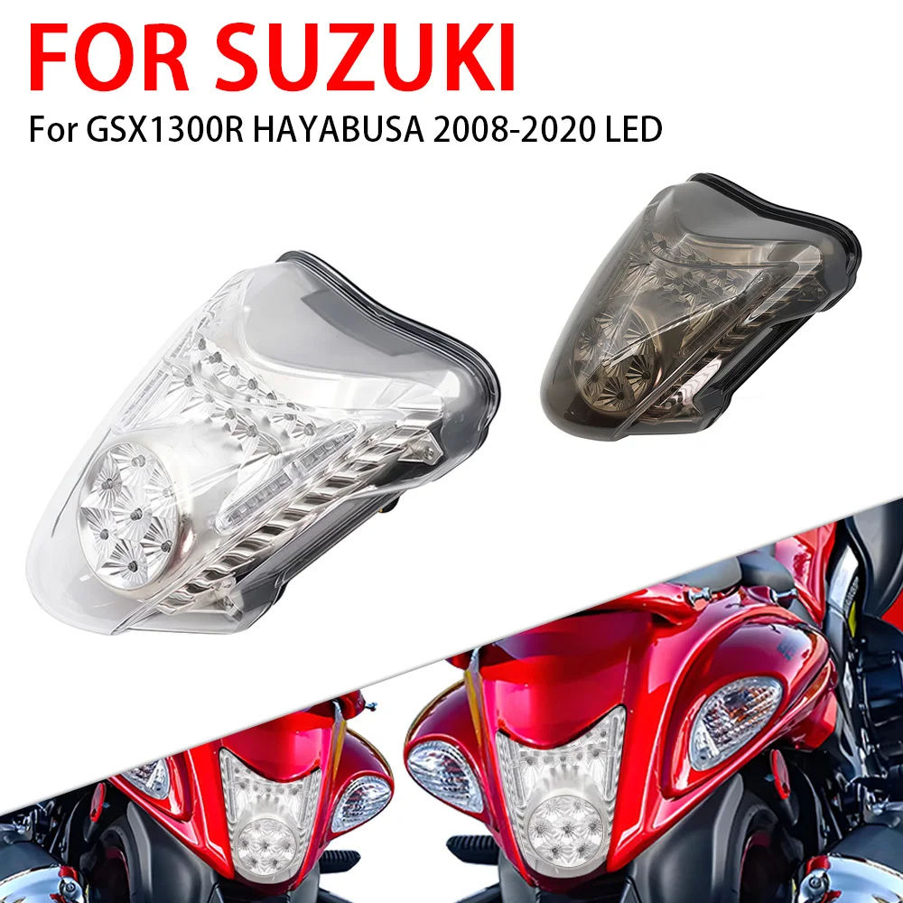 

Fit For SUZUKI Hayabusa GSX-R 1300 GSX1300R 2008 - 2020 Motorcycle LED Taillight Brake Light Rear Warning Lamp Turn Signal Light