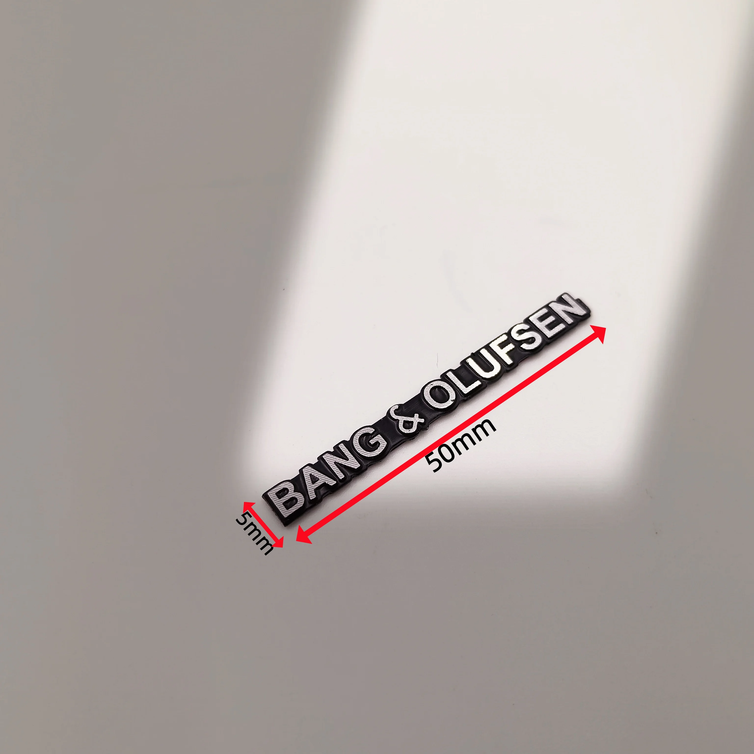 3D-Aluminium-Auto-Audio-Aufkleber, Lautsprecher-Emblem, Stereo-Emblem-Aufkleber für verschiedene Automarken
