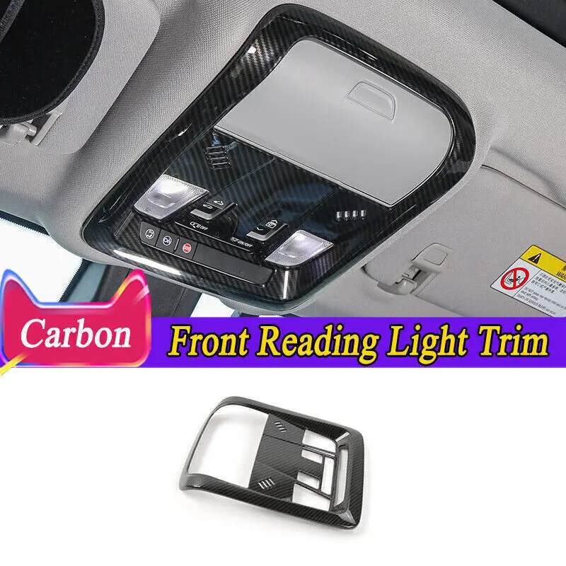 

ABS Carbon Fiber Front Reading Light Trim Cover For Chevrolet Equinox 2017-2023