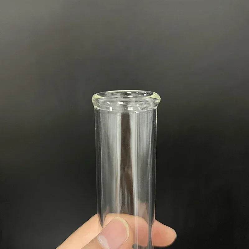 Thickened curling mouth test tube 40*225mm, O.D. 40mm, L. 225mm, High borosilicate glass round bottom inverted Test Tube