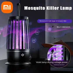 Xiaomi Moskito-Mörder-Lampe, USB wiederaufladbar, elektrische Fliegenfalle, Zapper, Insektenvernichter, abweisend, für den Außenbereich, stumm, Anti-Mücken-Lampe