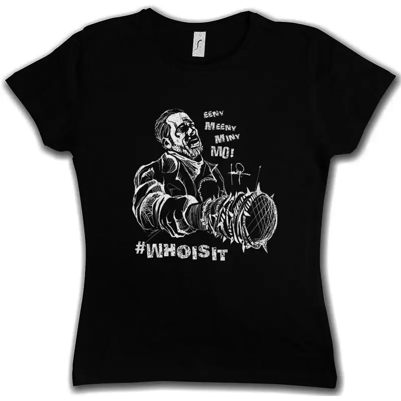 Camiseta EENY MEENY MINY MO Negan Lucille Bate de Béisbol Zombie Muerto Terror