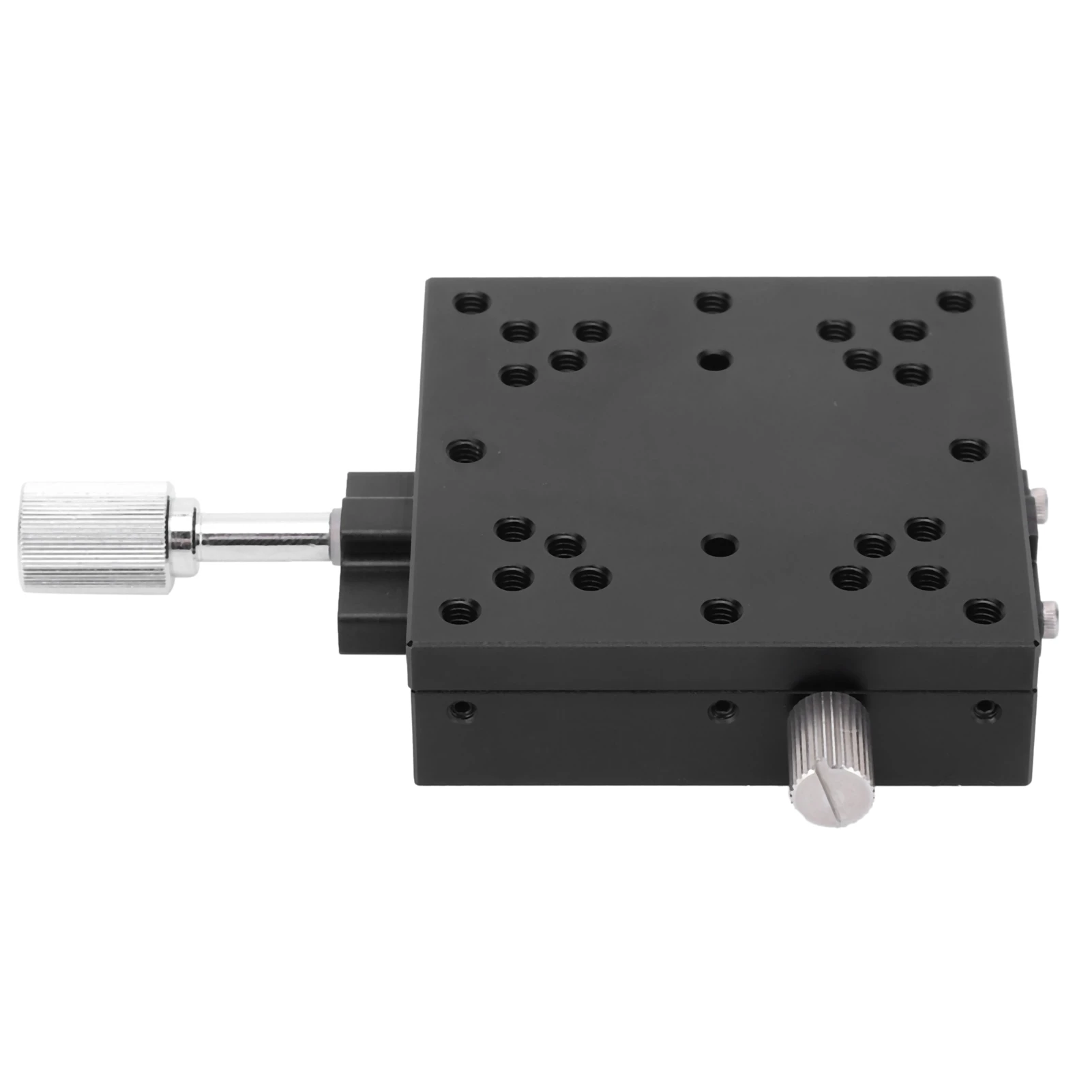 منصة يدوية لطاولة المسرح الخطي المنزلقة من سبائك الألومنيوم عالية الدقة لـ XSC60