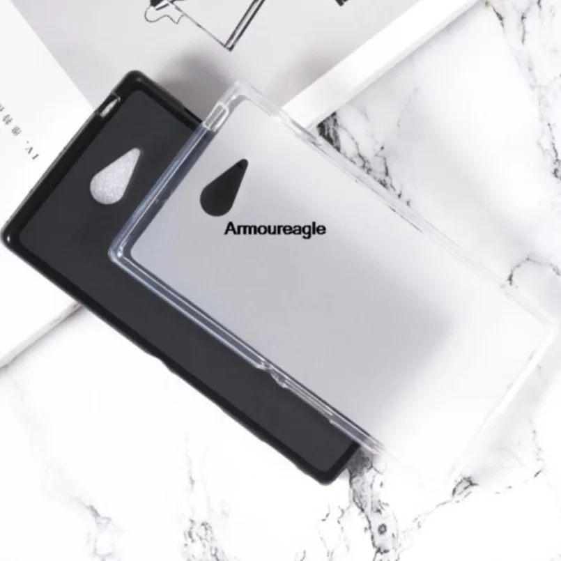 Guarda em m2 caso fosco macio silicone tpu capa traseira para sony xperia m2 aqua caso de telefone fino protetor à prova de choque coque
